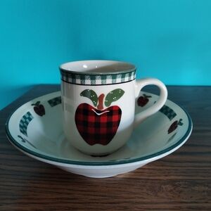 APPLEJACK Cup/Saucer from International China.  (2 items)